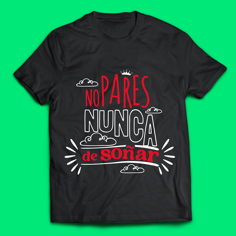 Camiseta RBD - No Pares
